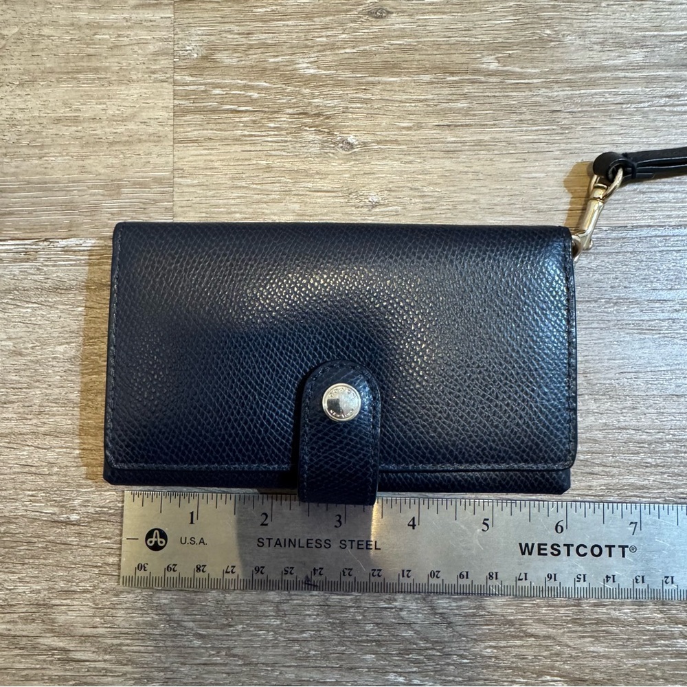 Coach Navy Wristlet Wallet - Picture 6 of 6